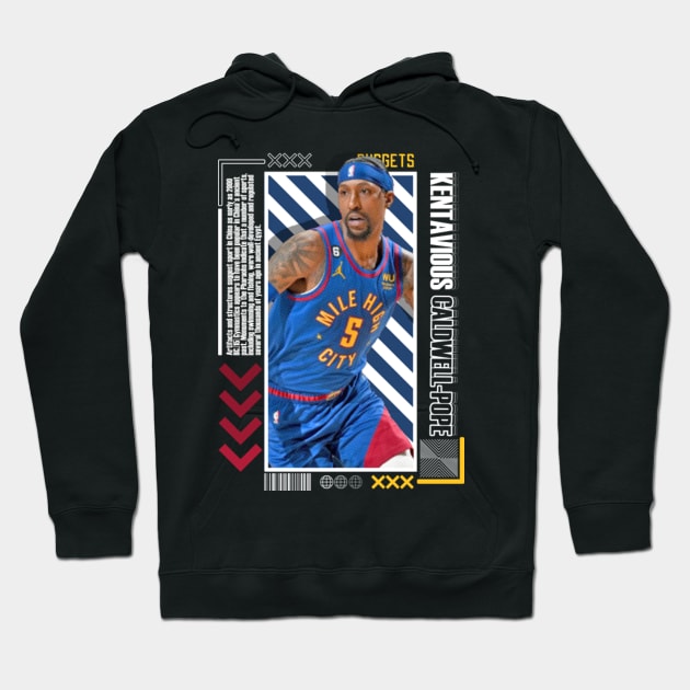 Kentavious Caldwell-Pope Paper Poster Version 10 Hoodie by art.Hamdan